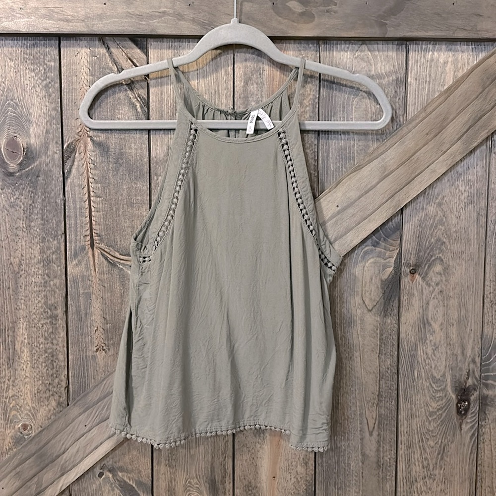 Mudd Halter Tank Top